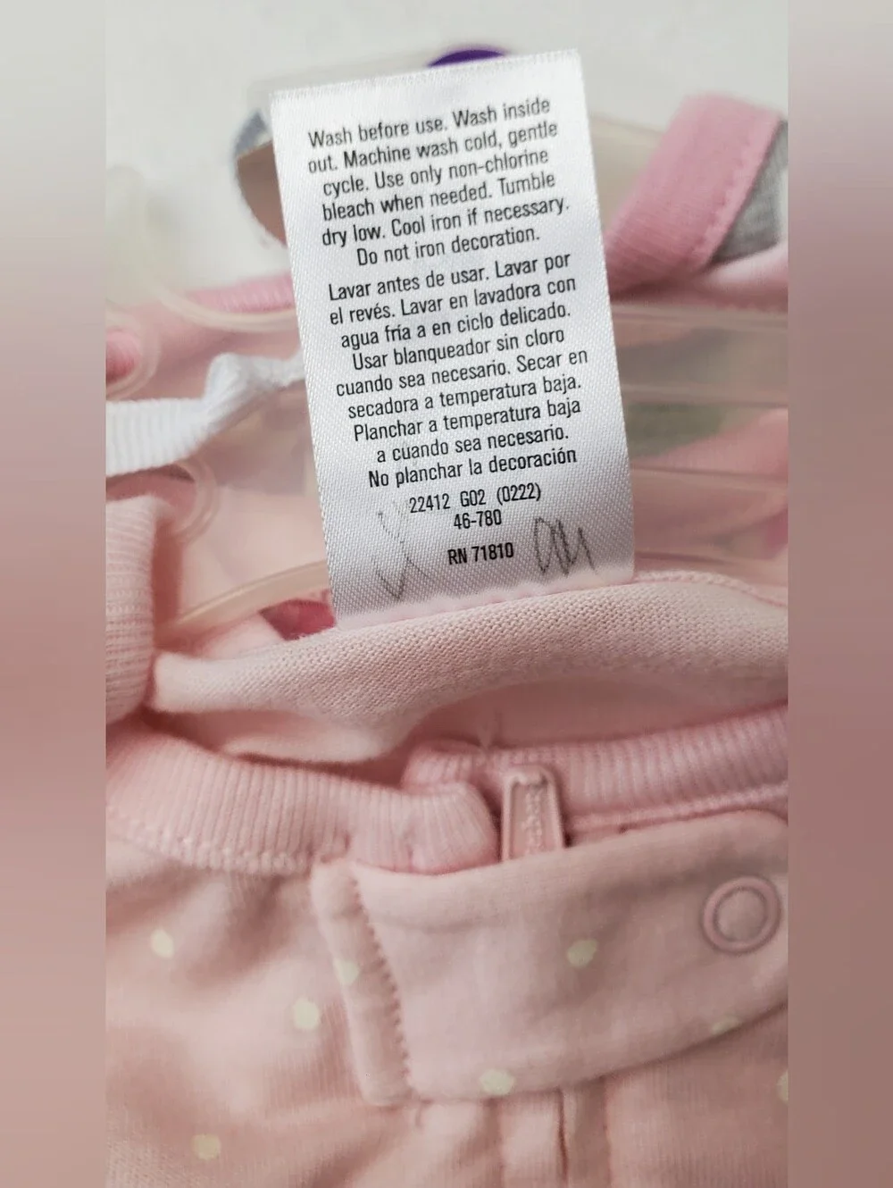 Gerber Sleep N Play Pajamas Baby Girl Size 0-3 Months - 3 Piece Set - NEW